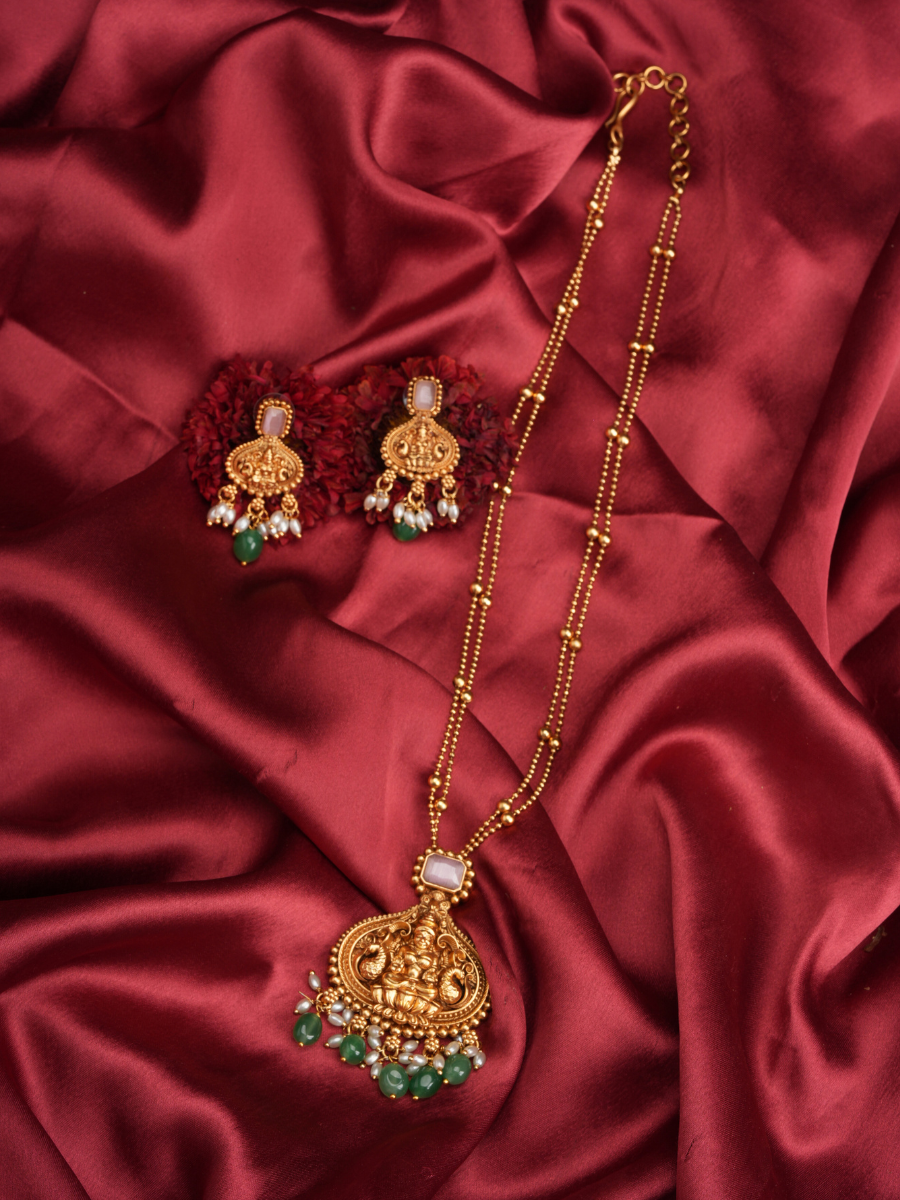 Gaja Lakshmi Mala – Temple Mala Set