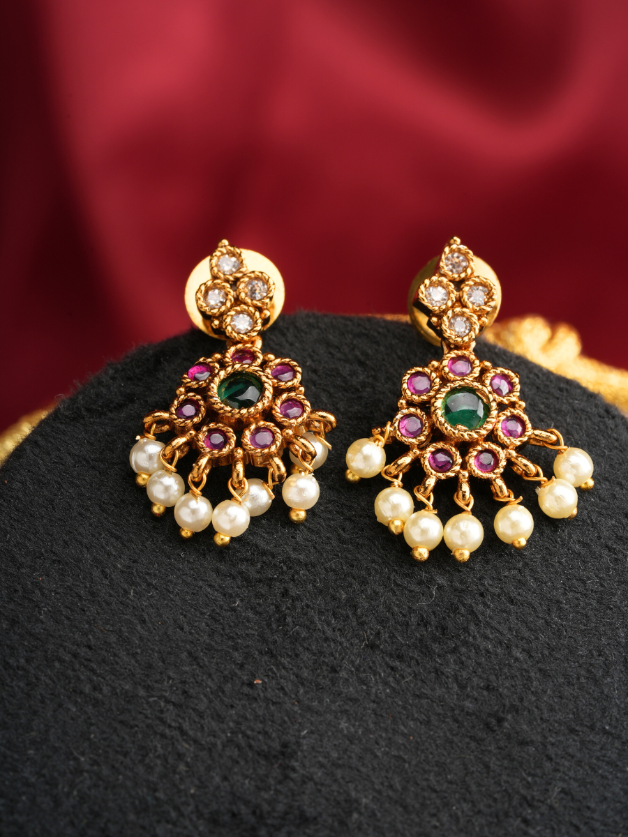 Vaijayanti Temple Necklace Set