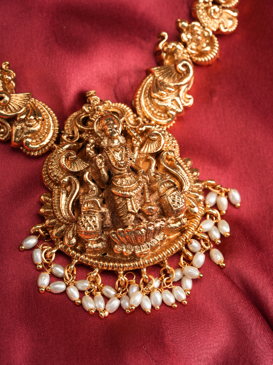 Shreenivasya Mala – Temple Necklace Set
