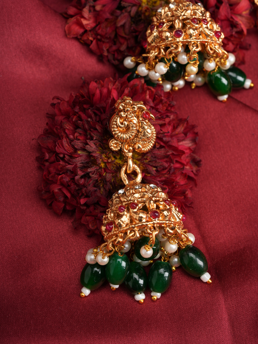 Vishweshwari Necklace – Temple Necklace Set