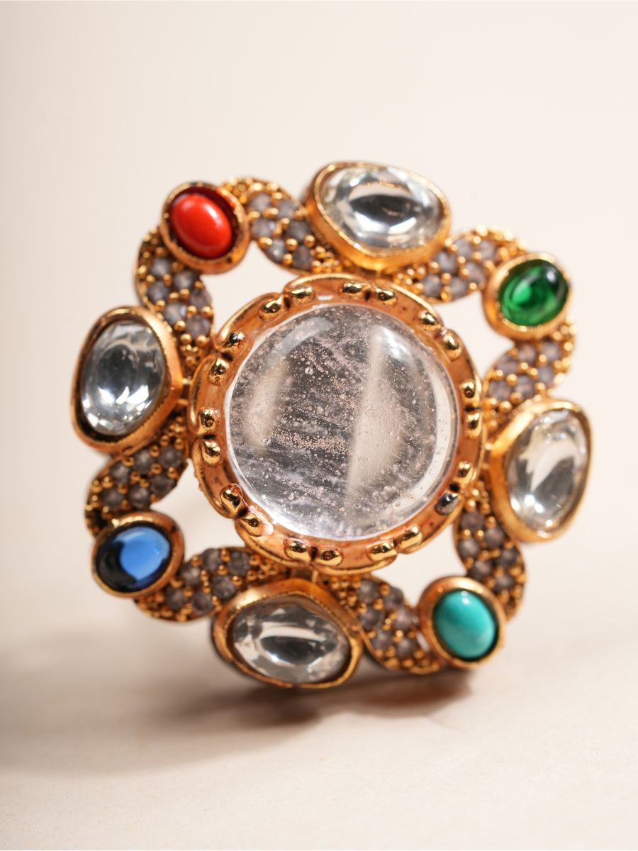 Cosmic Navratna – Statement Ring