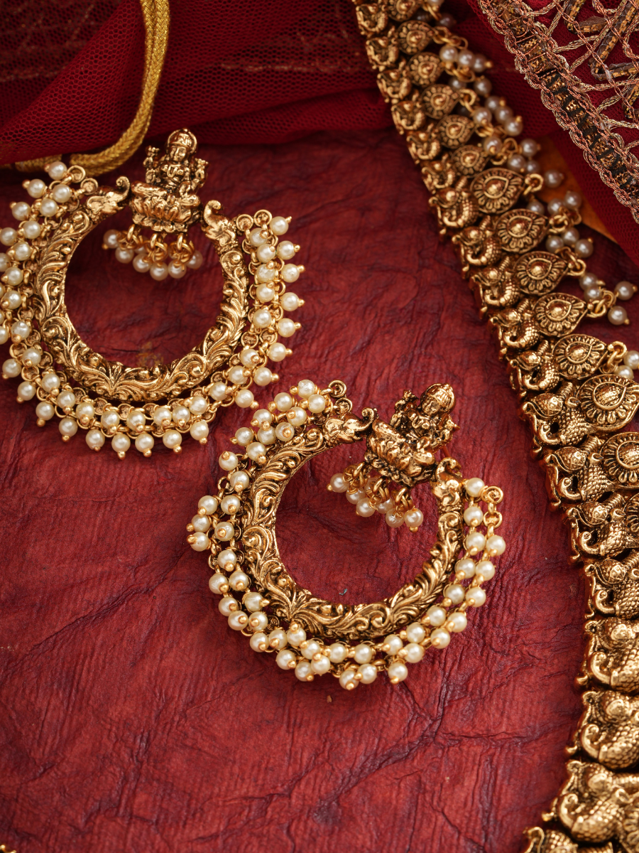 Shringar Ratna – Temple Long Necklace Set