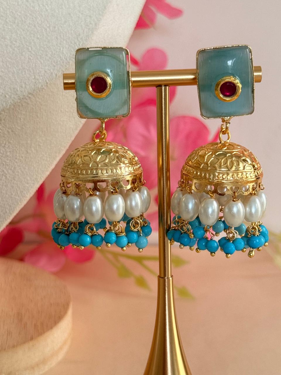 Celestial Waves Hasli Set