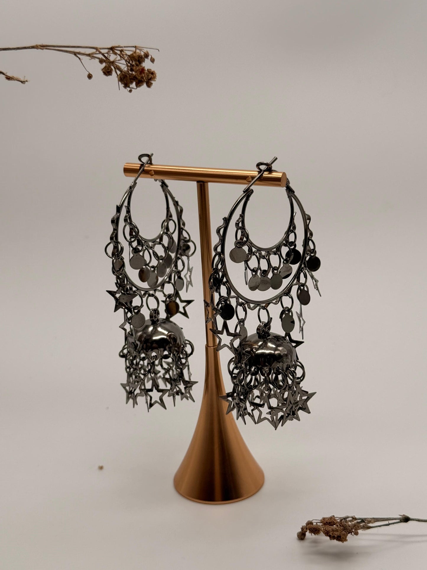 Star Charm Indo-Western Earrings
