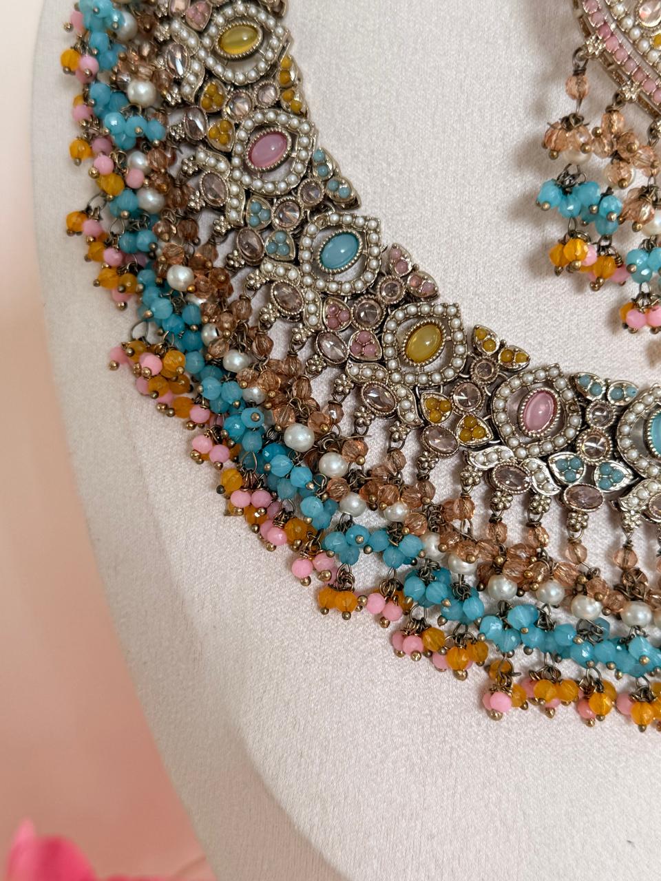 Tranquil Hues Reverse AD Bridal Set