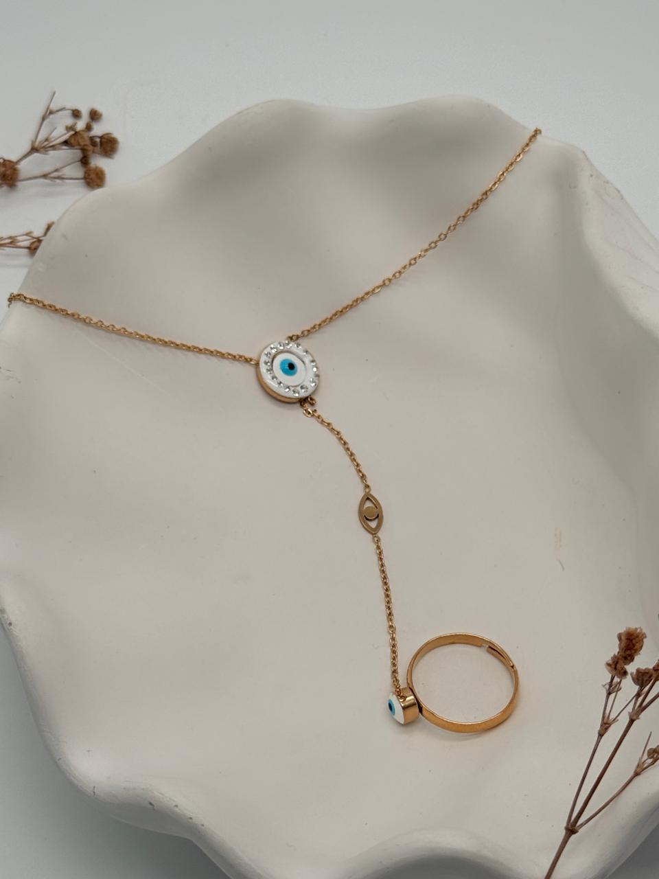 Lucky Stare β Adjustable Anti Tarnish Hand Chain