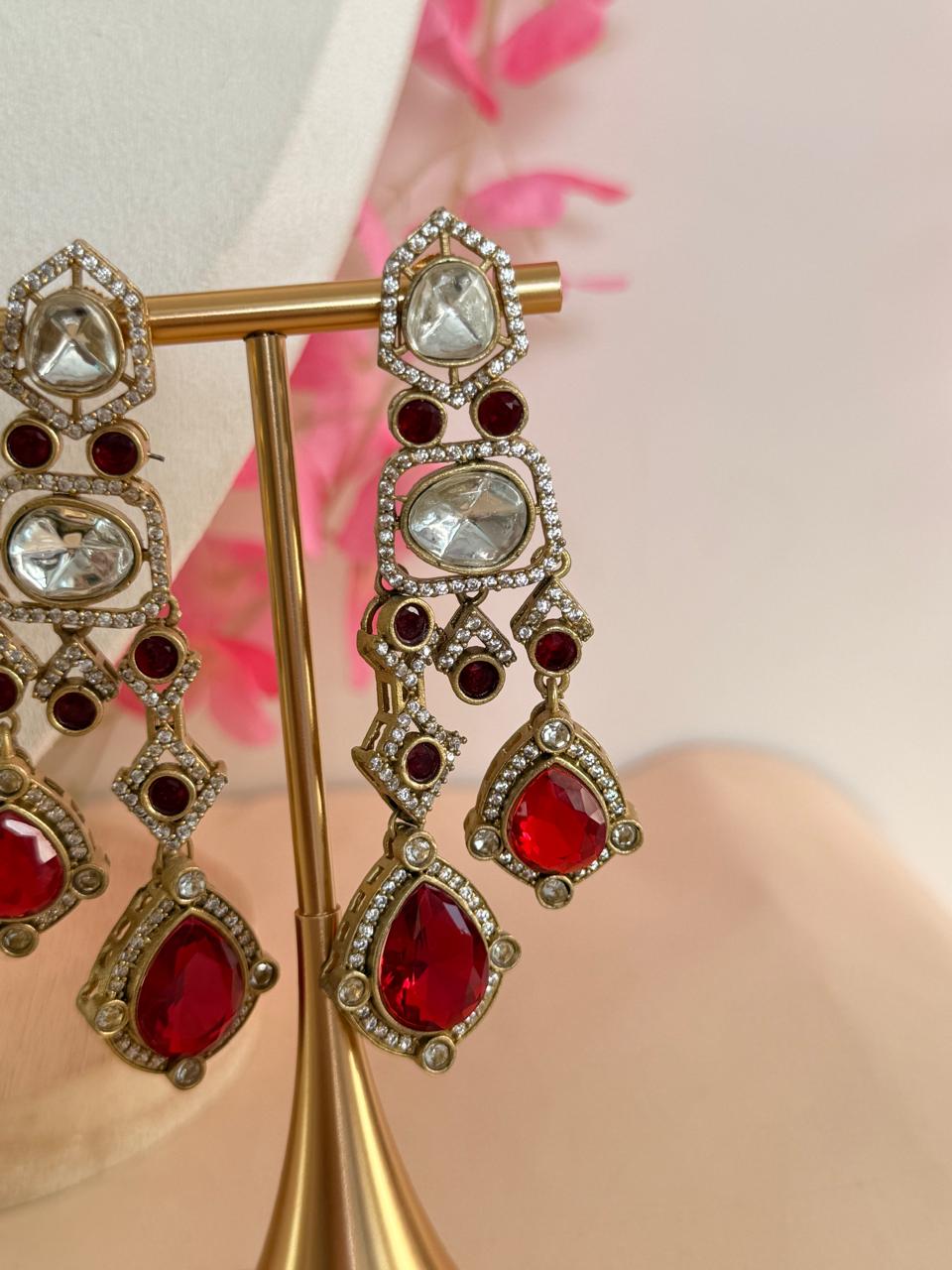 Vintage Heirloom – Mossonite Replica Necklace Set