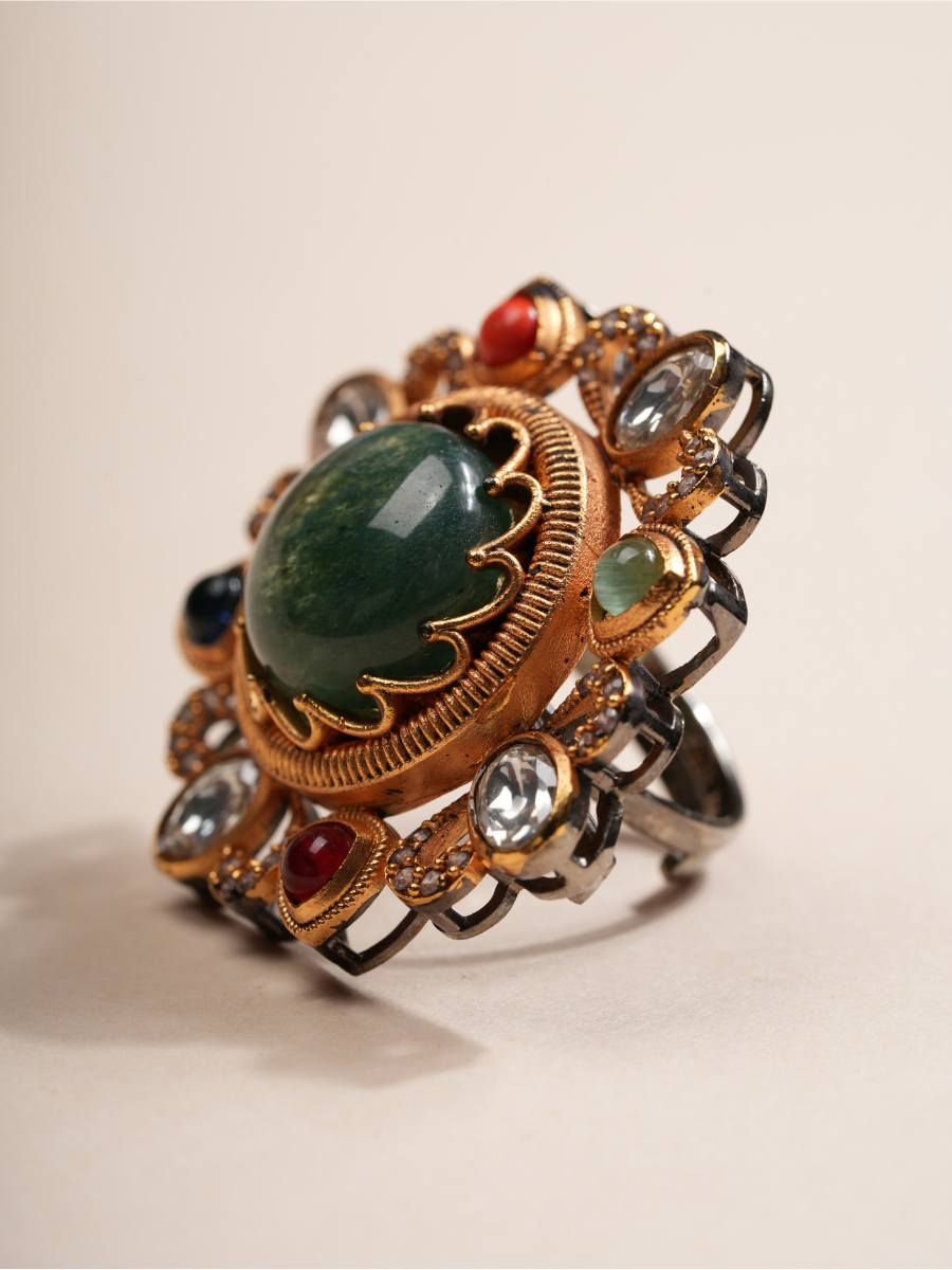 Navratna Majesty – Statement Ring