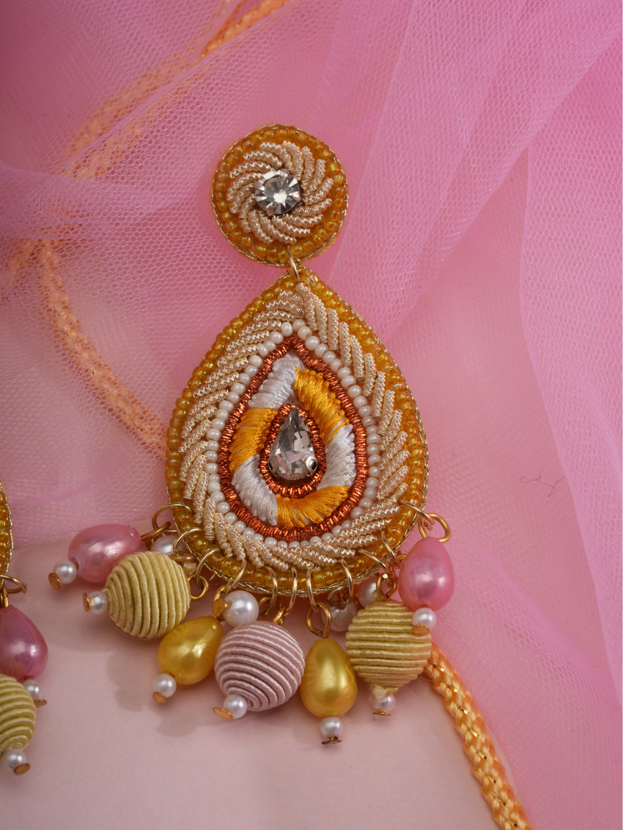 Rang Raagini – Handmade Haldi Jewellery Set