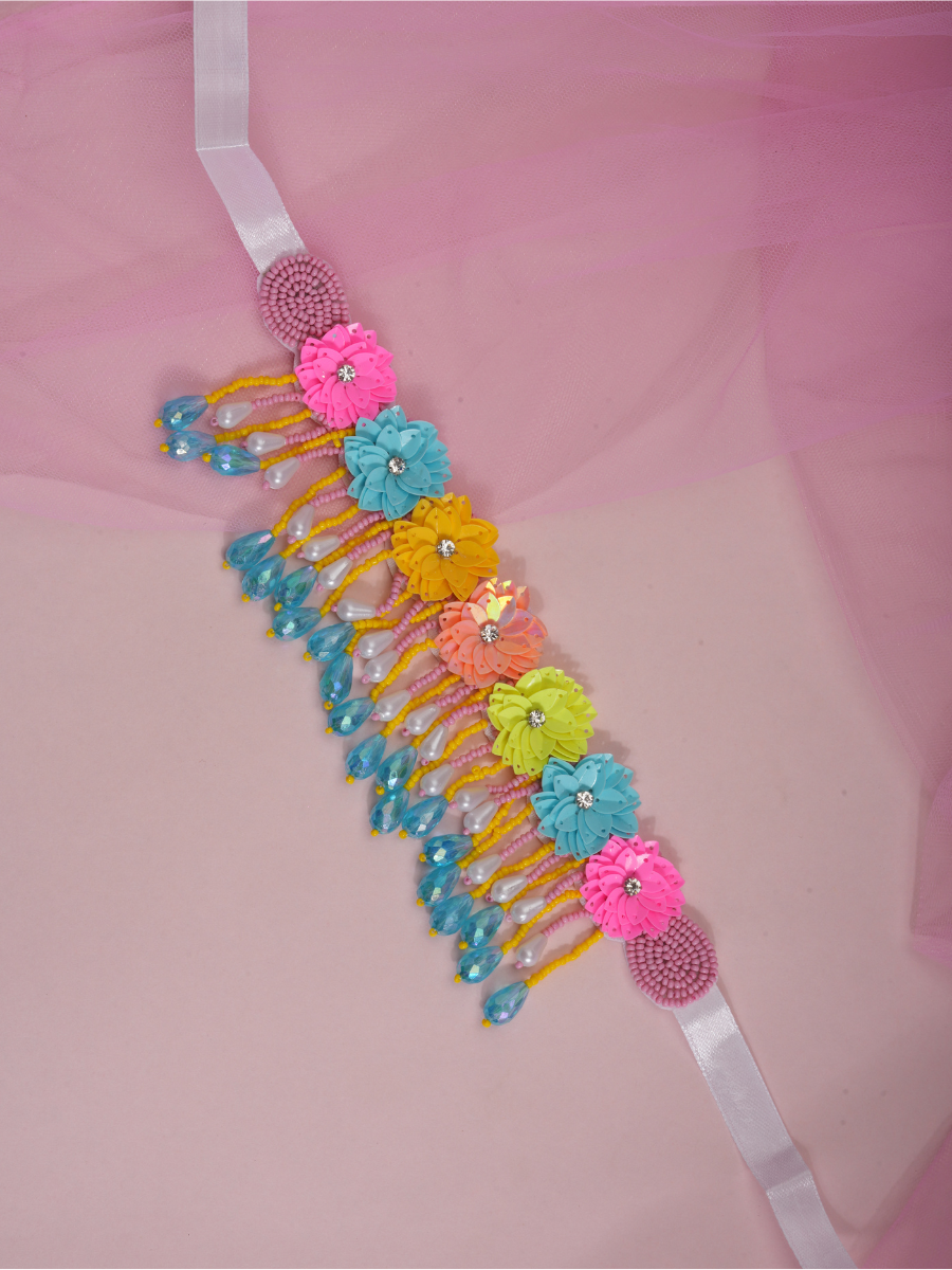 Mehfil Moods – Handmade Floral Jewellery Set