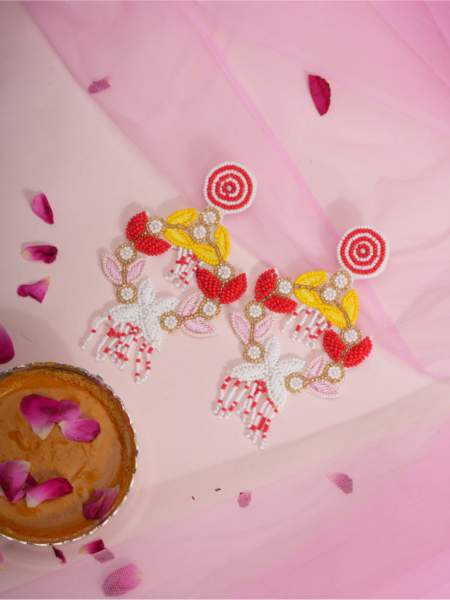 Phool Jhilmil – Handmade Floral Jewellery Set