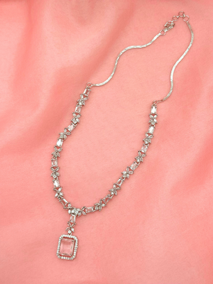 Frost Aura – Clear AD Necklace Set