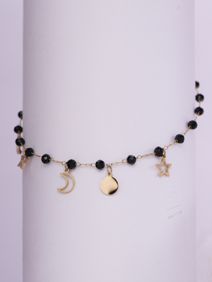 Cosmic Bead – Anti Tarnish Anklet