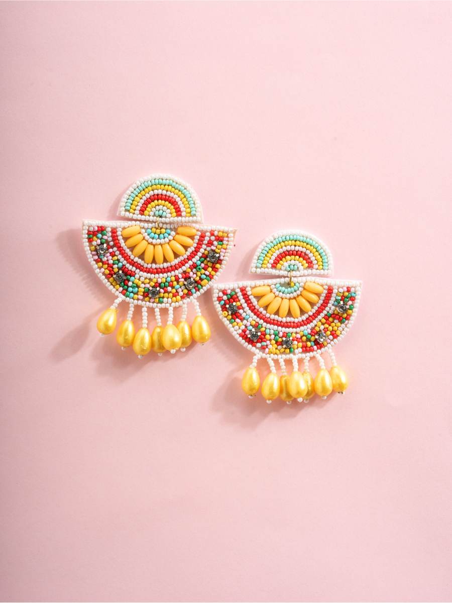 Sunspell – Handmade Beaded Earrings