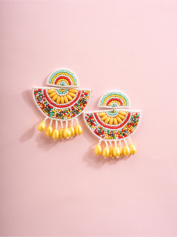 Sunspell – Handmade Beaded Earrings