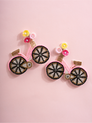 Cycle Pop – Handmade Bicycle Earrings