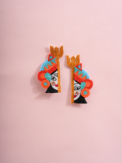 Shakti Gaze – Handmade Statement Earrings