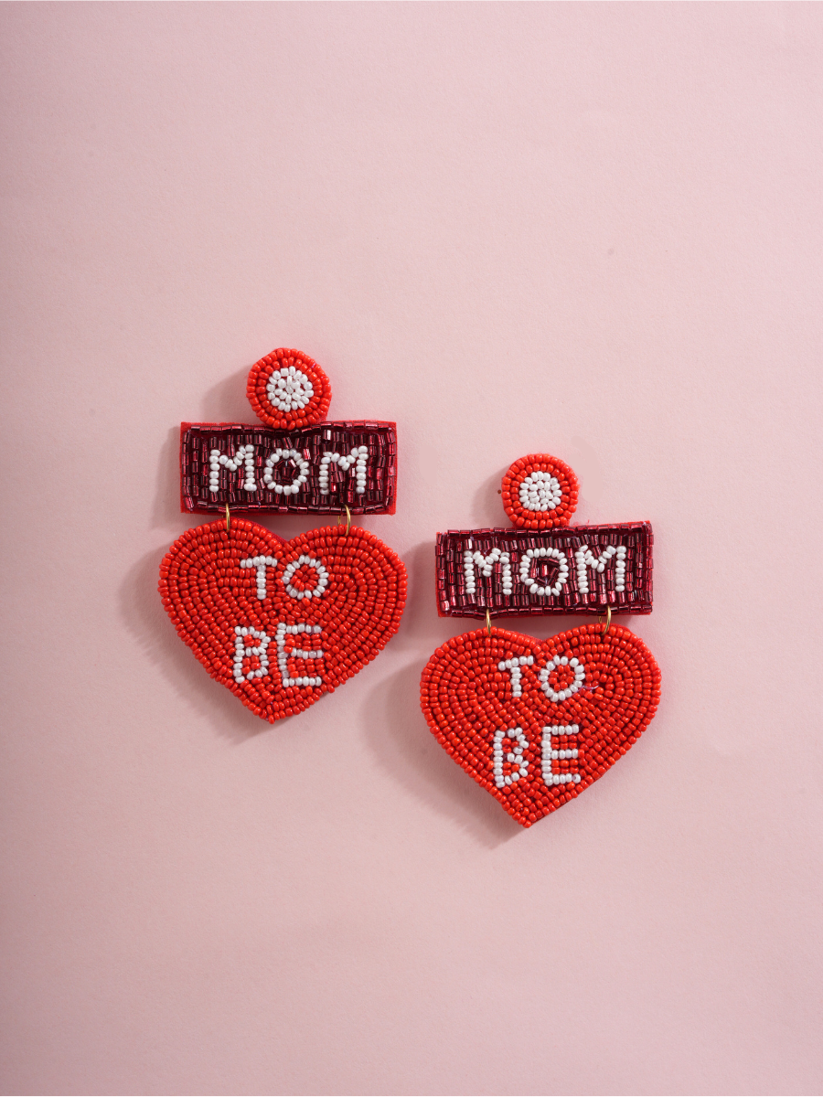 Mom to Be - Handmade Celebration Earrings
