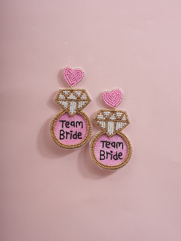 Bride Tribe Sparkle – Handmade Team Bride Earrings