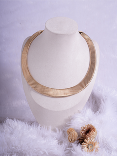 Golden Rhythm – Anti Tarnish Hasli Necklace