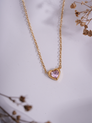 Crystal Crush – Anti Tarnish Heart Pendant