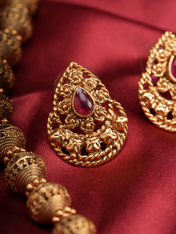Divya Roopaantar Haar – Reversible Temple Mala