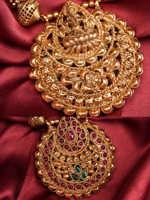 Divya Roopaantar Haar – Reversible Temple Mala