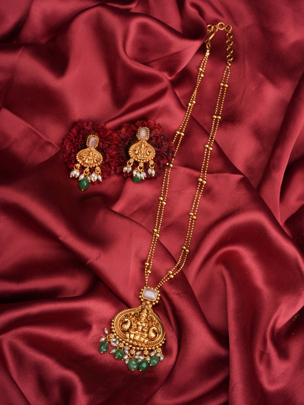 Gaja Lakshmi Mala –  Temple Mala Set