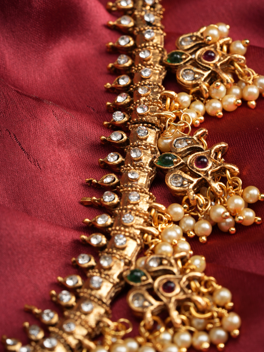 Kiritika Haar –  Temple Necklace Set
