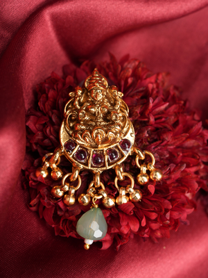 Vasudha Lakshmi Mala – Temple Jewellery Set