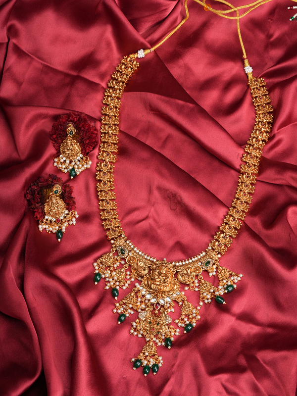 Divya Shreehaar – Temple Necklace Combo Set