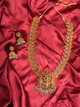 Kanakambari Lakshmi Haar – Long Temple Necklace