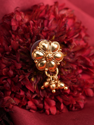 Ratnamanjari – Golden Beads Temple Necklace