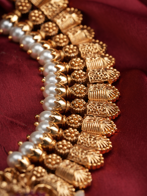 Shreenidhi Haar – Temple Necklace Set