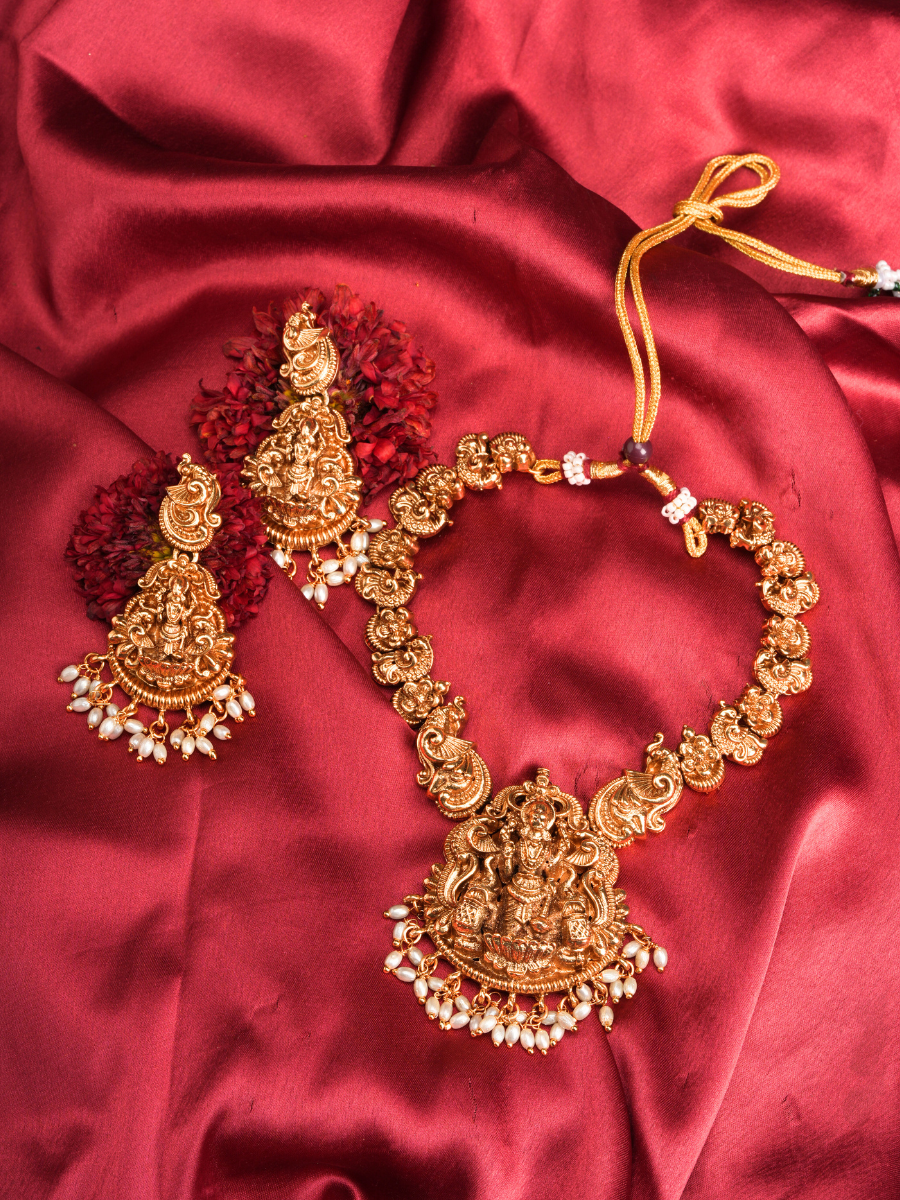 Shreenivasya Mala – Temple Necklace Set