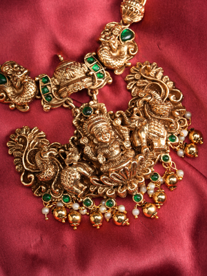 Shreenayanika Haar – Temple Necklace Set