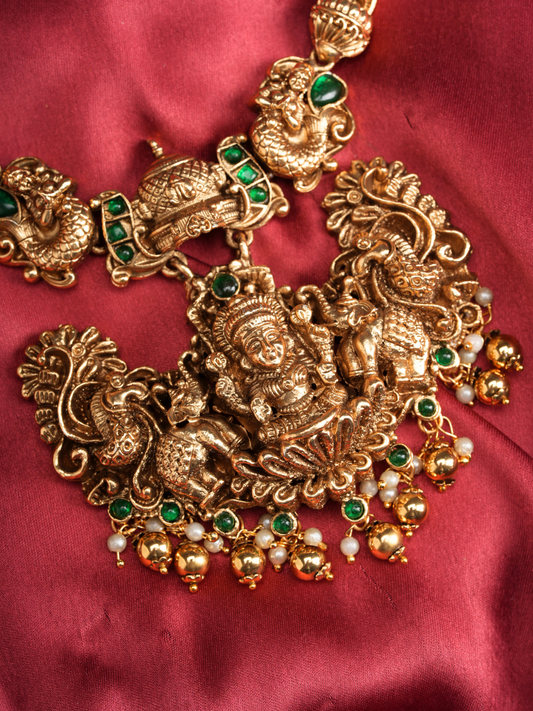 Shreenayanika Haar – Temple Necklace Set