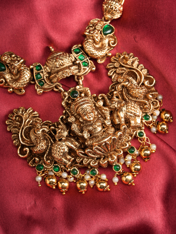 Shreenayanika Haar – Temple Necklace Set