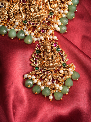 Mayurashree Haar – Temple Necklace Set