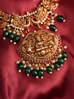 Vishweshwari Necklace – Temple Necklace Set