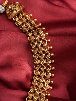 Vaidika Kanaka Alankara – Temple Necklace Set
