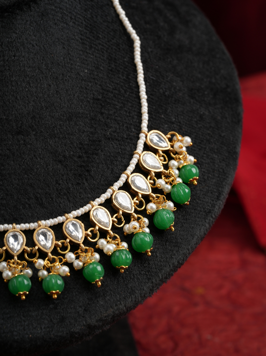 Mughal Aura Kundan Necklace