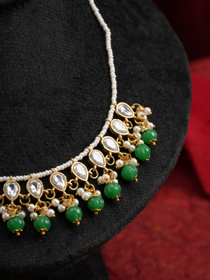 Mughal Aura Kundan Necklace