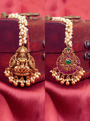 Rajlakshmi Tilakam – Reversible Temple Maang Tikka