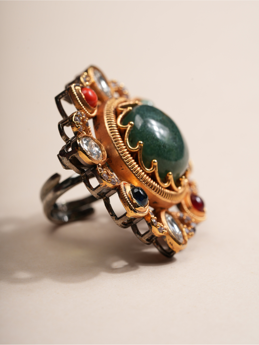 Navratna Majesty – Statement Ring