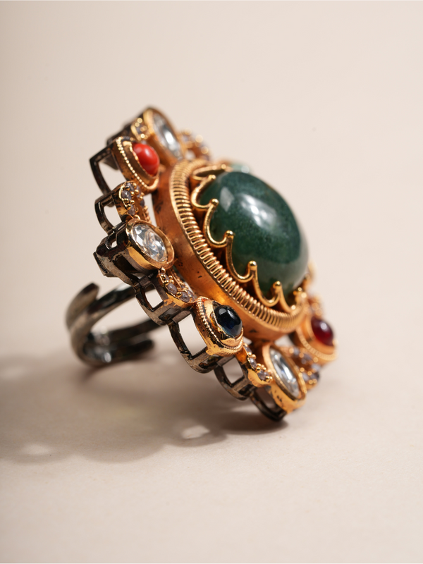 Navratna Majesty – Statement Ring