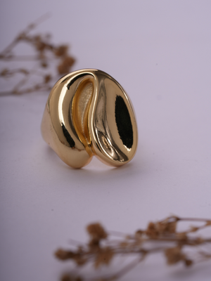 Molten Muse – Anti Tarnish Adjustable Ring