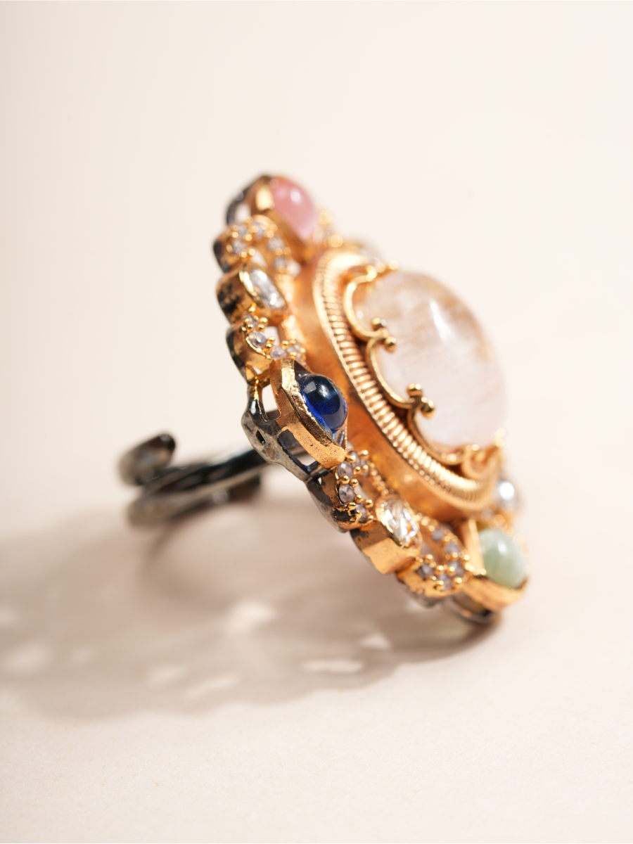 Celestial Crown – Statement Ring