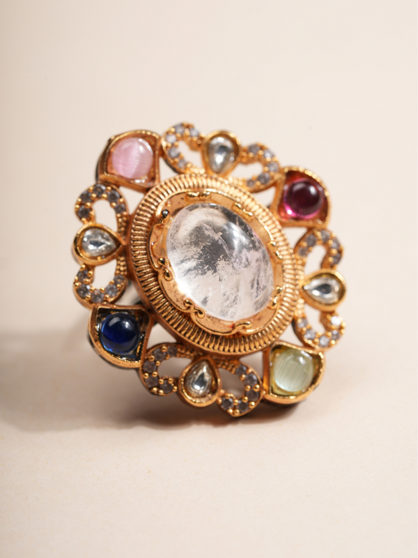 Celestial Crown – Statement Ring