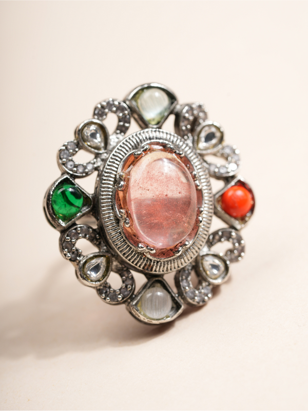 Rose Crown – Statement Ring